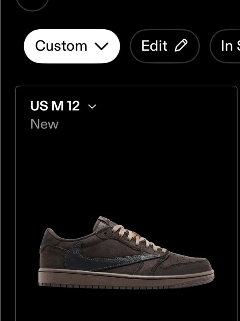 Travis Scott x Air Jordan 1 Retro Low OG SP 